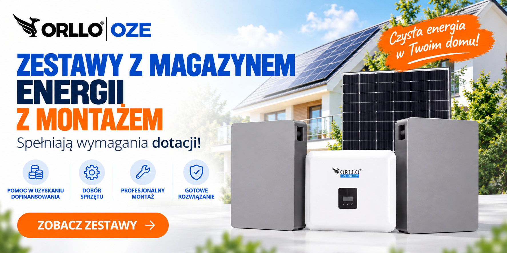 Zestawy z magazynem energii z montażem – spełniają wymagania dotacji